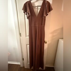 Birdy Grey Hannah Desert Rose V-Neck Dress